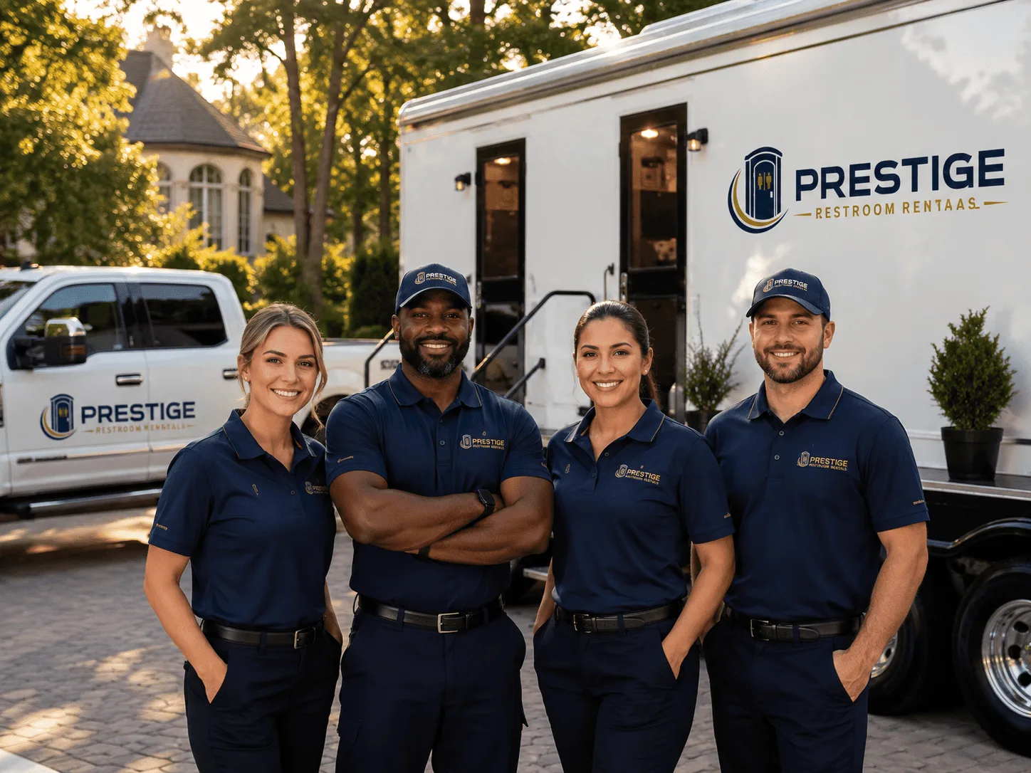 Trusted Luxury Portable Restrooms company in Yermo, CA